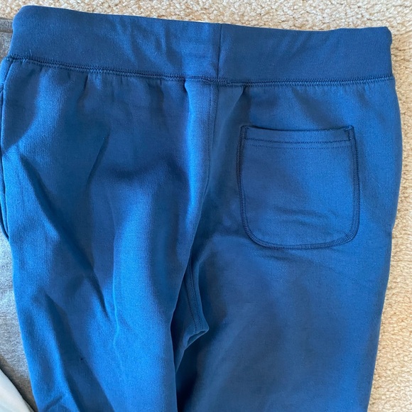 Girls Lands End Blue and Gray Jogger Pants $8 for both - Picture 2 of 3